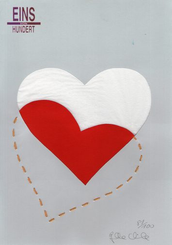 Eins von Hundert - Nr. 54 Herz - Deckblatt Graziella Chiamulera